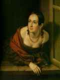 Тропинин В - Женщина в окне - 1841